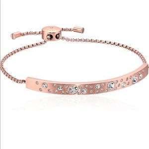 Michael Kors Rose Gold SliderBraceletwRhinestones